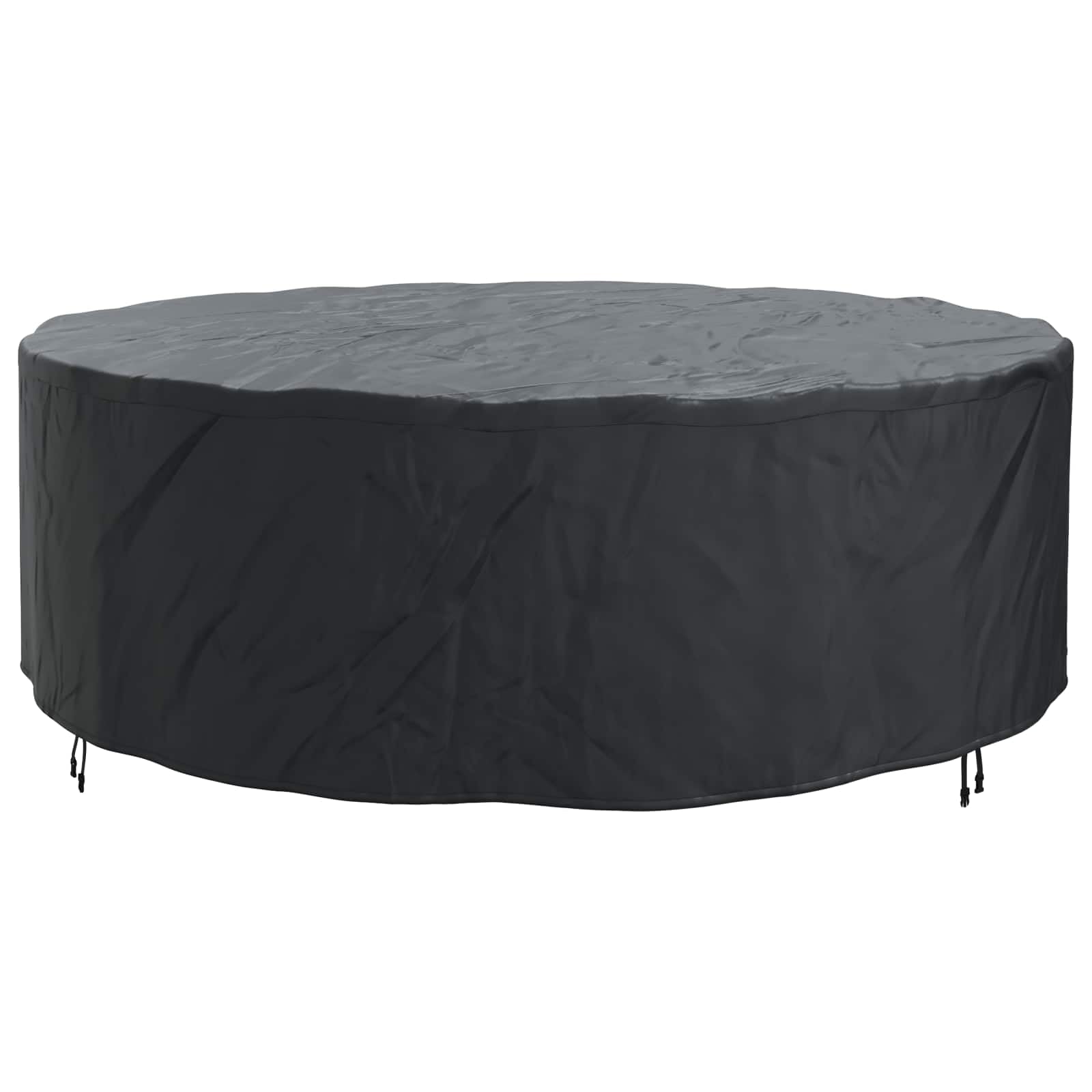 Fengshui Rivestimento per mobili, nero, 279 x 279 x 71 cm, tessuto Oxford 600D | Impermeabile, resistente ai raggi UV, chiusura con bottone automatico, borsa per il trasporto, per mobili da giardino