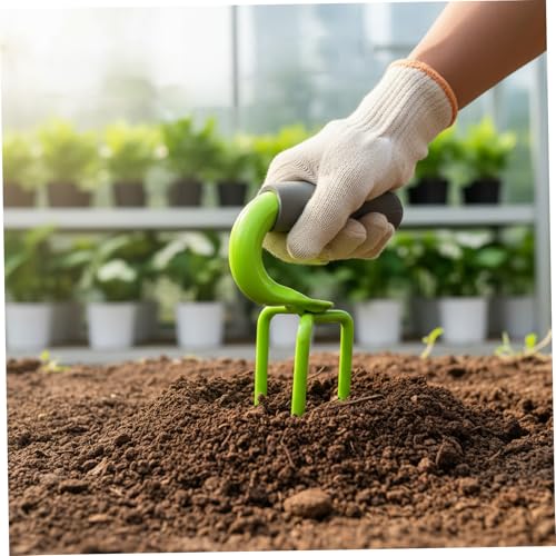 Herramienta Manual de Aireador y Cultivador de Jardín miniatura 3