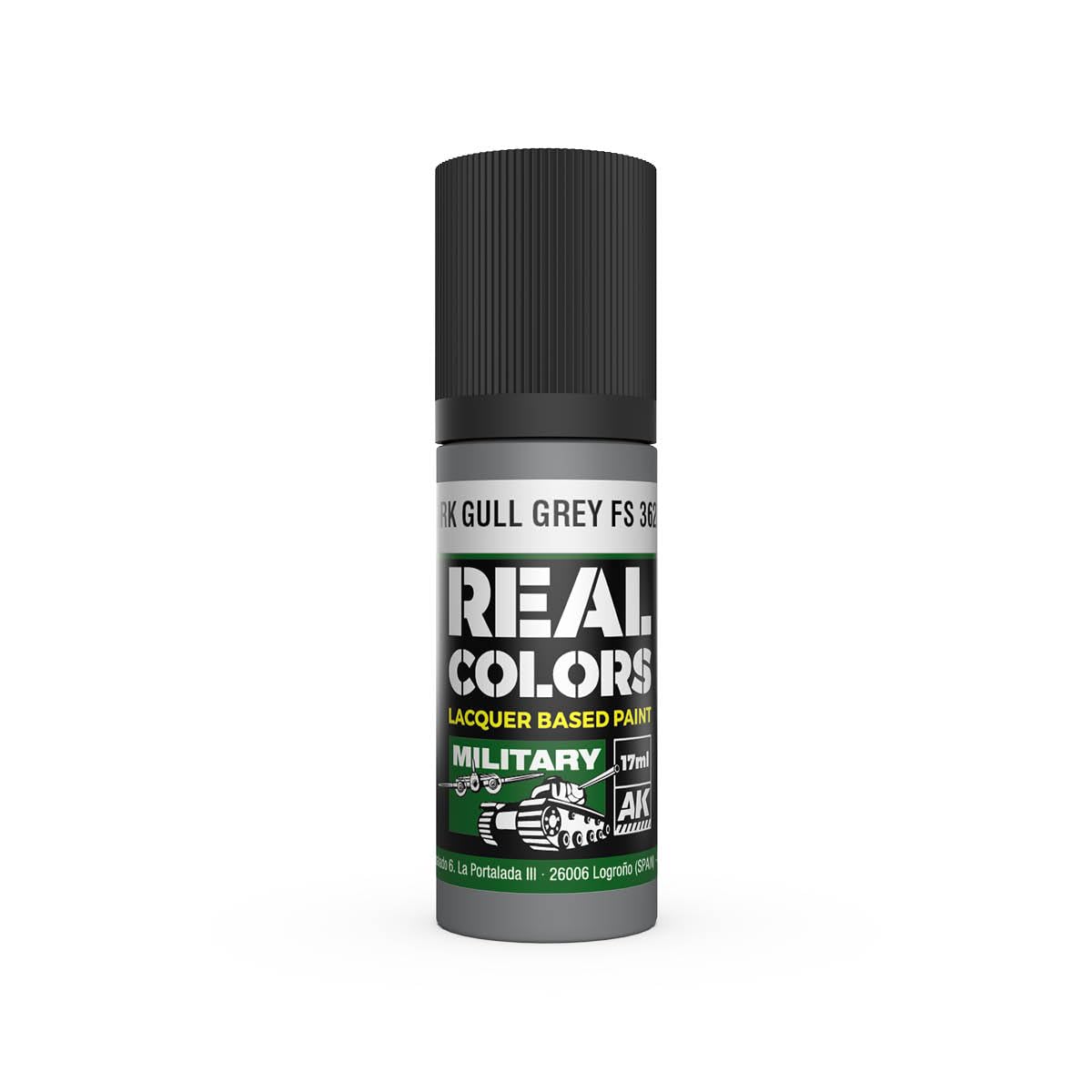 Ak Interactive Dark/Grey Ak Real Colors Rc916 Gull Fs 36231 (17Ml) (Old Rc247)