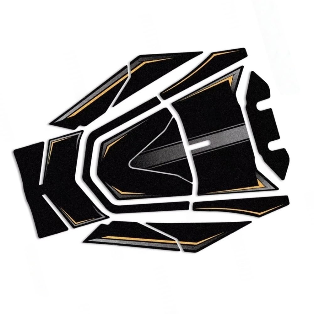 Motorcycle Tank Pad Sticker Fuel Decal for PCX 160 150 125 for PCX160 for PCX150 2021-2024 Traction Pad Decal(Yellow)