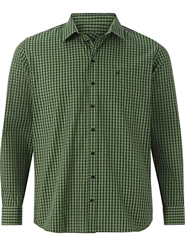 Jan Vanderstorm Herren Hemd Samppa grün, 3XL (XXXL) - 47/48