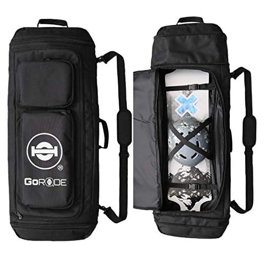 Can you take a skateboard as hand luggage GoRide Elite Electric Longboard Backpack Bag