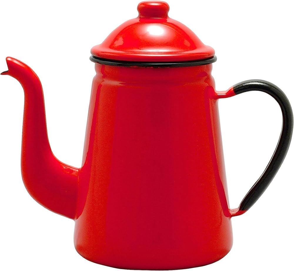 TOP mark enamel coffee pot # 13 Red FKC10133A (japan import)