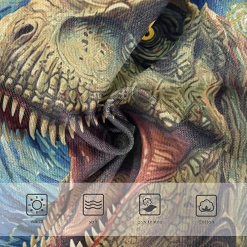 Pattern Girls Underwear Toddlers 2t Cotton Cute Panties Girl Roar Dinosaur Starry Night Underpants Briefs3