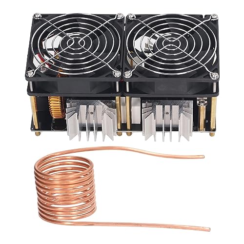 CHEOTIME Tablero de calefacción de inducción 1800W 40A Alta eficiencia de bajo voltaje Módulo de calentamiento de inducción Calentador de controlador de volante 12 48V para apagars