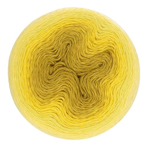 Image of Scheepjes Whirl Gradient Yarn, 1 x 1,093 yd (551 Daffodil Dolally), Cotton /Acrylic, 226 g (8.0 oz)