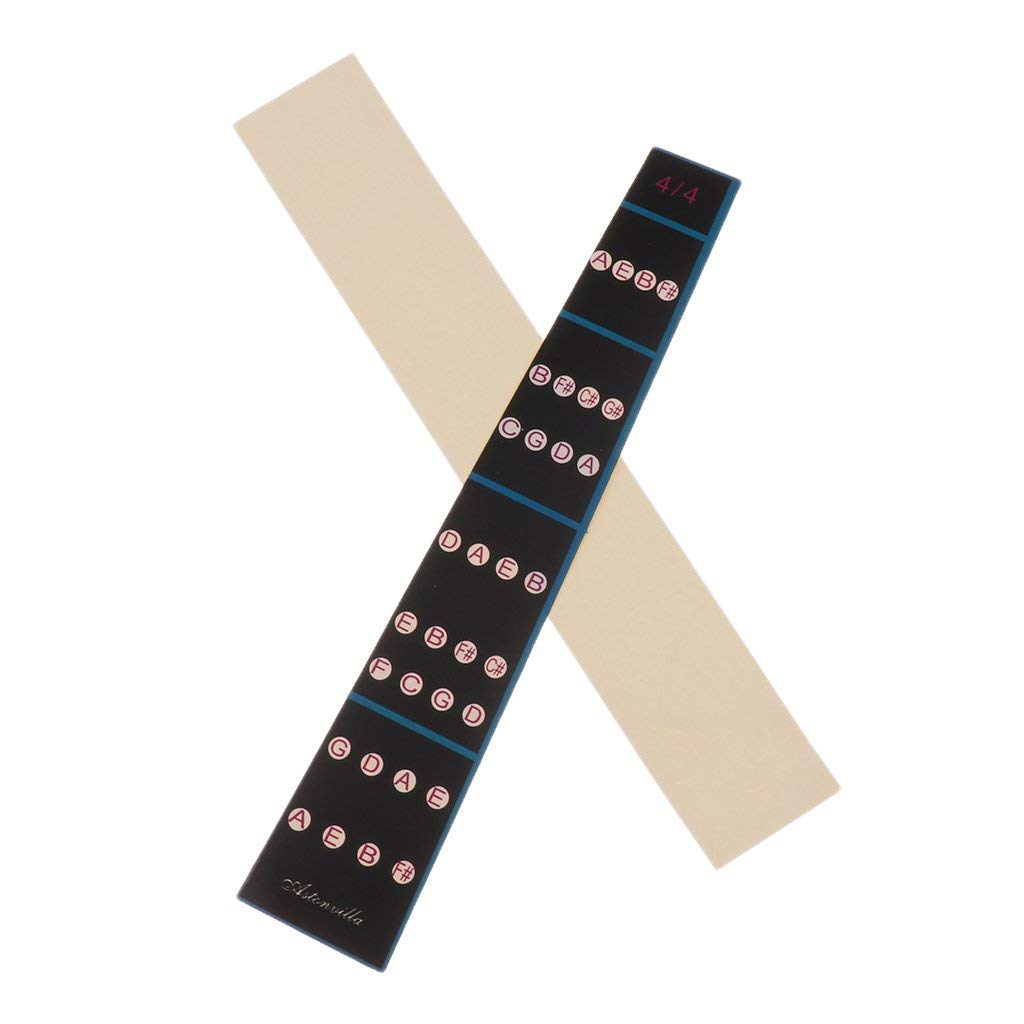 PAL MUSIC HOUSE Violin Fiddle Fingerboard Intonation Chart Stickers Fingering Labe, 4/4 Chart Sticker - Image 5 thumbnail