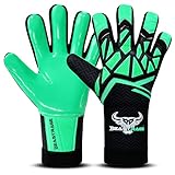 BEAST RAGE Guanti da portiere per bambini, ragazzi e adulti, guanti da portiere da calcio ...