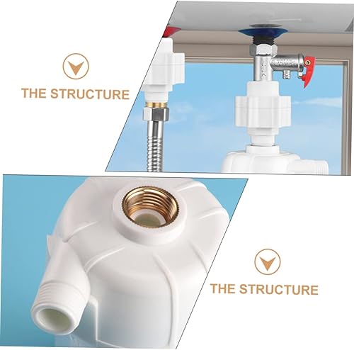 Miniatura 5 de Purificador de plumón, 3 piezas, para lavado, ducha, hogar, prefiltro de plástico, para el hogar, sistema de máquina de lavandería, accesorios de