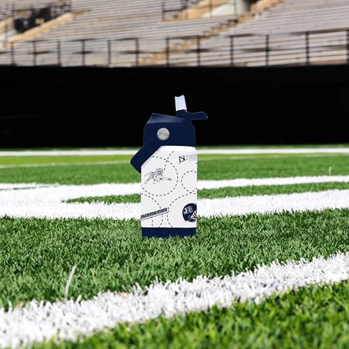 Image of Logo Brands NCAA Mascot Stainless-Steel Kids Bottle -Soft Silicone Mouthpiece, Easy To Carry, Kid-Friendly Design- Great For School & On-The-Go