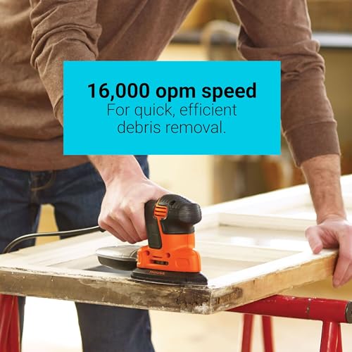 BLACK+DECKER Detail Sander 1.2 Amp
