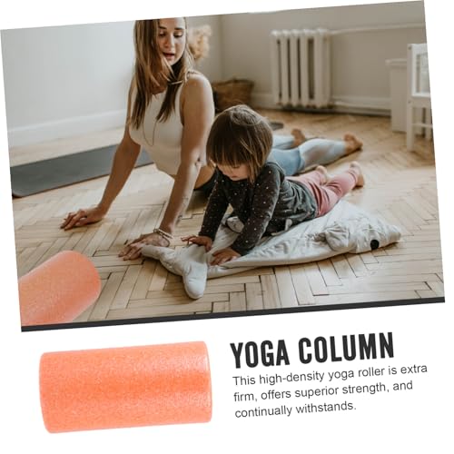 Toyvian Rodillo de Masaje Muscular de Yoga EPP de 30x15 cm Naranja para Relajación Muscular y Post-Entrenamiento miniatura 3