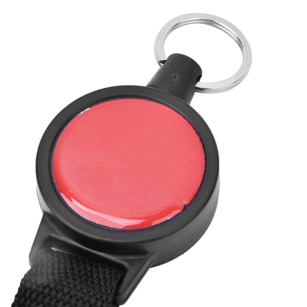 Alomejor Chowany hak wiszący do nurkowania z 60 cm liną i klipsem ze stali nierdzewnej do doskonałego nurkowania