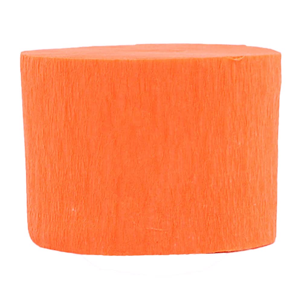 Lot 6 Rouleaux Papier Crépon Rouge Rose 4,5cm X 25m - Décoration Fête Anniversaire Mariage