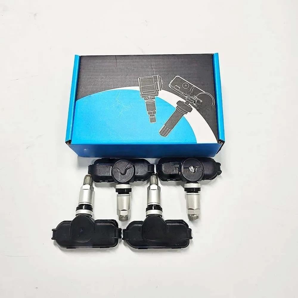 Capteur de Pression des Pneus Pour Azera I40 IX35 Grandeur 4 Pièces TPMS Surveillance La Pression Des Pneus Capteur Préprogrammé 52933-3V600 52933-3V100 Surveillance de Pression des TPMS
