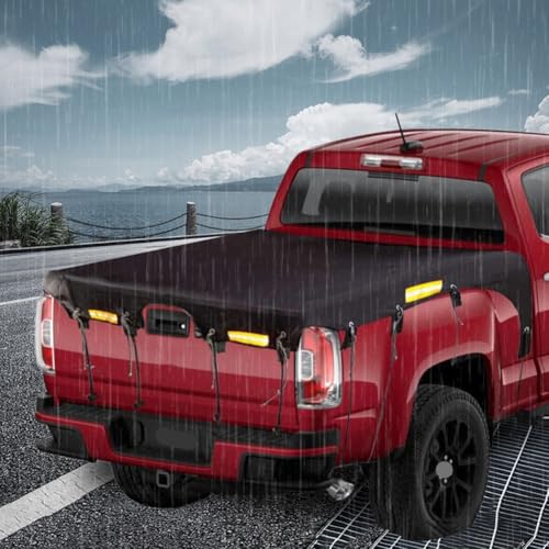 Bâche imperméable pour lit de camion F150 avec sangles de fixation - 3