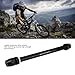 Bike Trainer Thru Axle Adapter, Bike Trainer Shaft Aluminum Alloy High Strength Bike Trainer Axle for M12x142 to M12x148mm Hub, Bike Trainer(Measure your bike's thread specification before purchase)