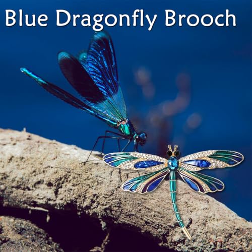 Image of Fashion Dragonfly Booch Pin Jewelry Gift for Women