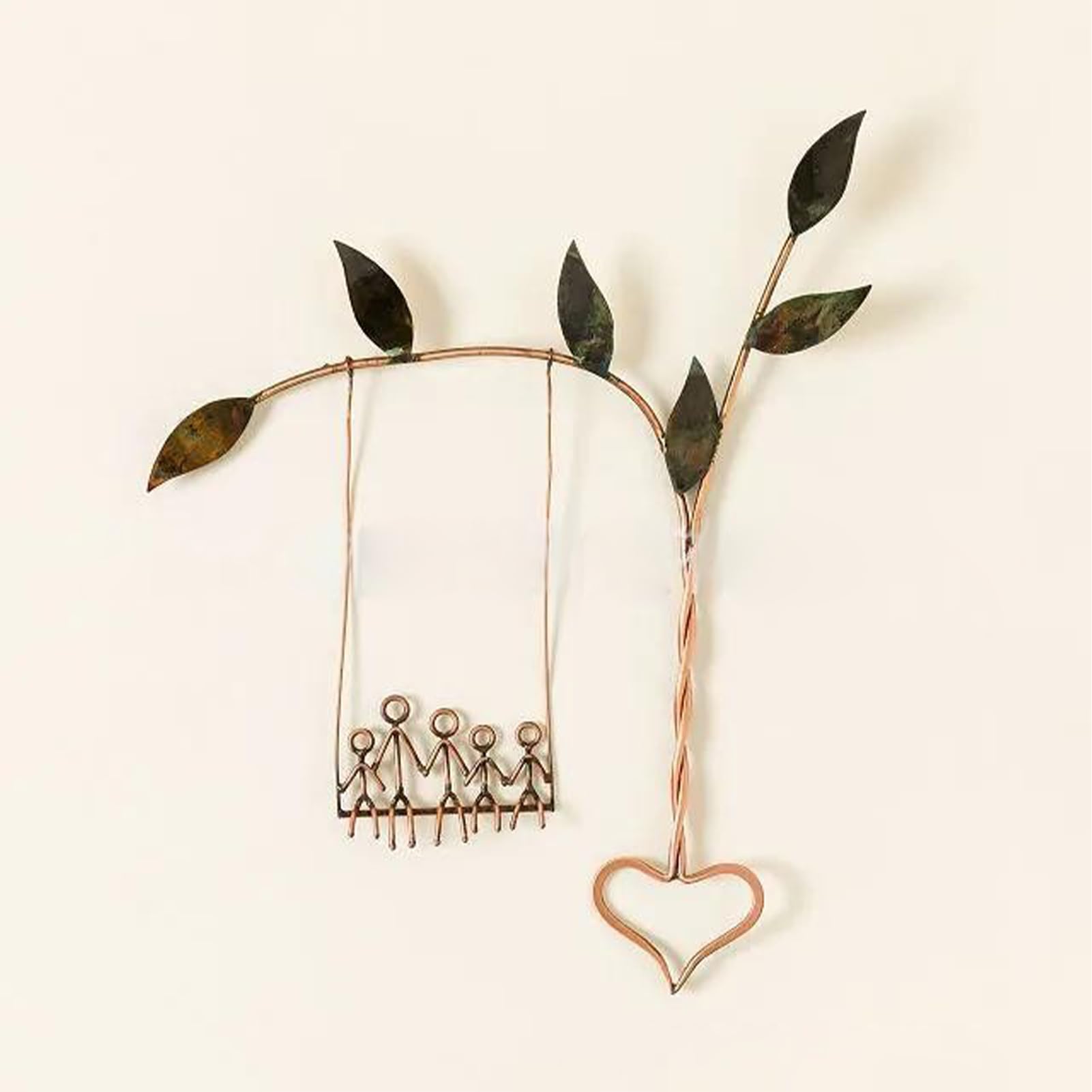 Liuyoyo Swing Wall Hanging Decor, Wall hanging Decoration Metal Wall Art decor, Modern Home Decor Handmade Artwork, Farmhouse Wall Decor Rustic Iron Art Wall Hanging Decor,for wall decor(D)