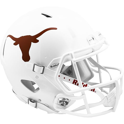 NCAA Texas Full Size Speed Authentic Football Helmet