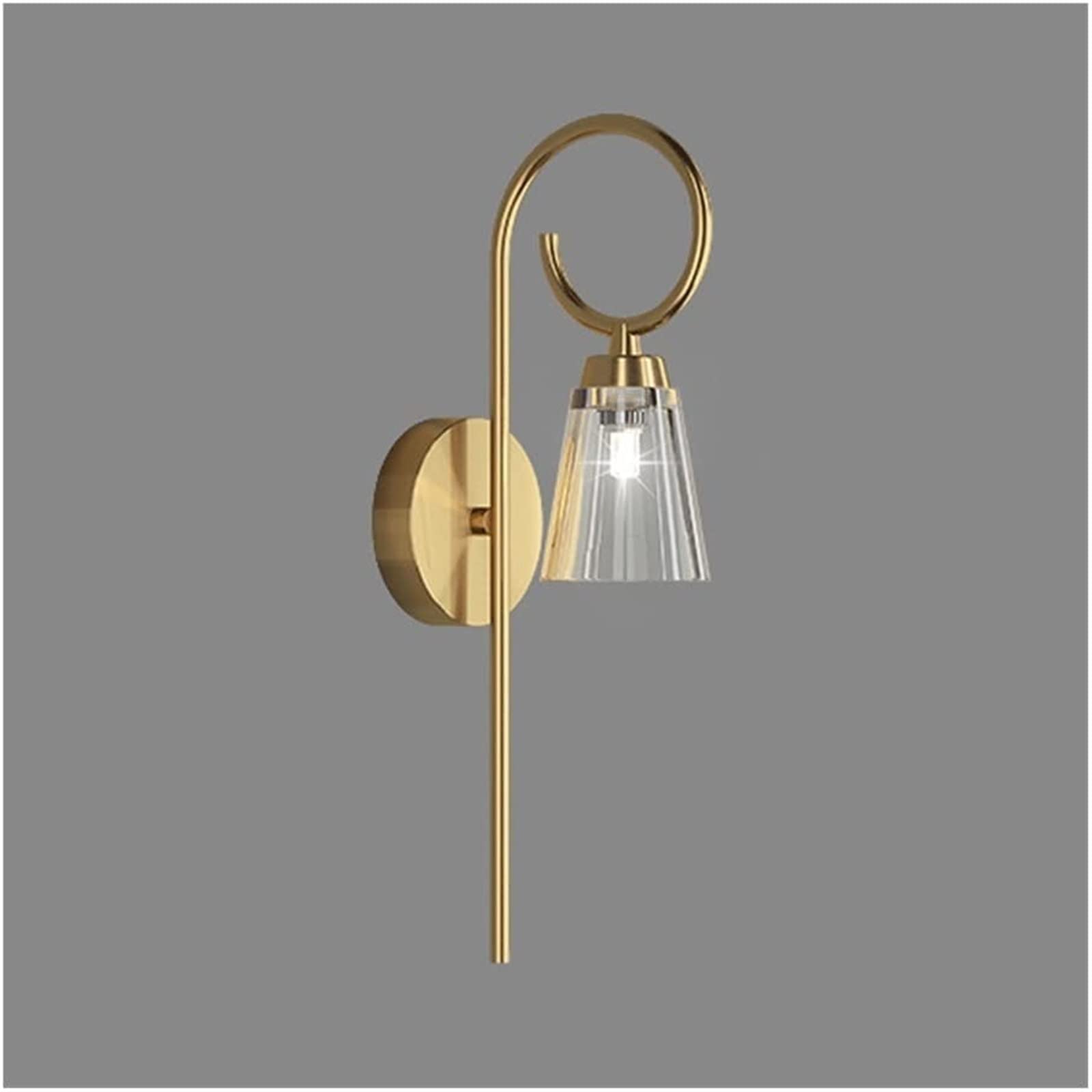 LED Lumière murale en métal moderne et applique en laiton pour salle de bain