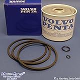 volvo penta 290 dp drev manual Dieselfilter Motor-Spezi Filtereinsatz für Volvo Penta und CAV Vorfiltersysteme, original 3581078 ersetzt 858201