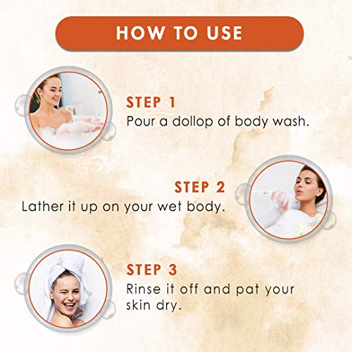 Image of WOW Apple Cider Vinegar Foaming Body Wash - No Parabens, Sulphate, Silicones & Color - 250mL