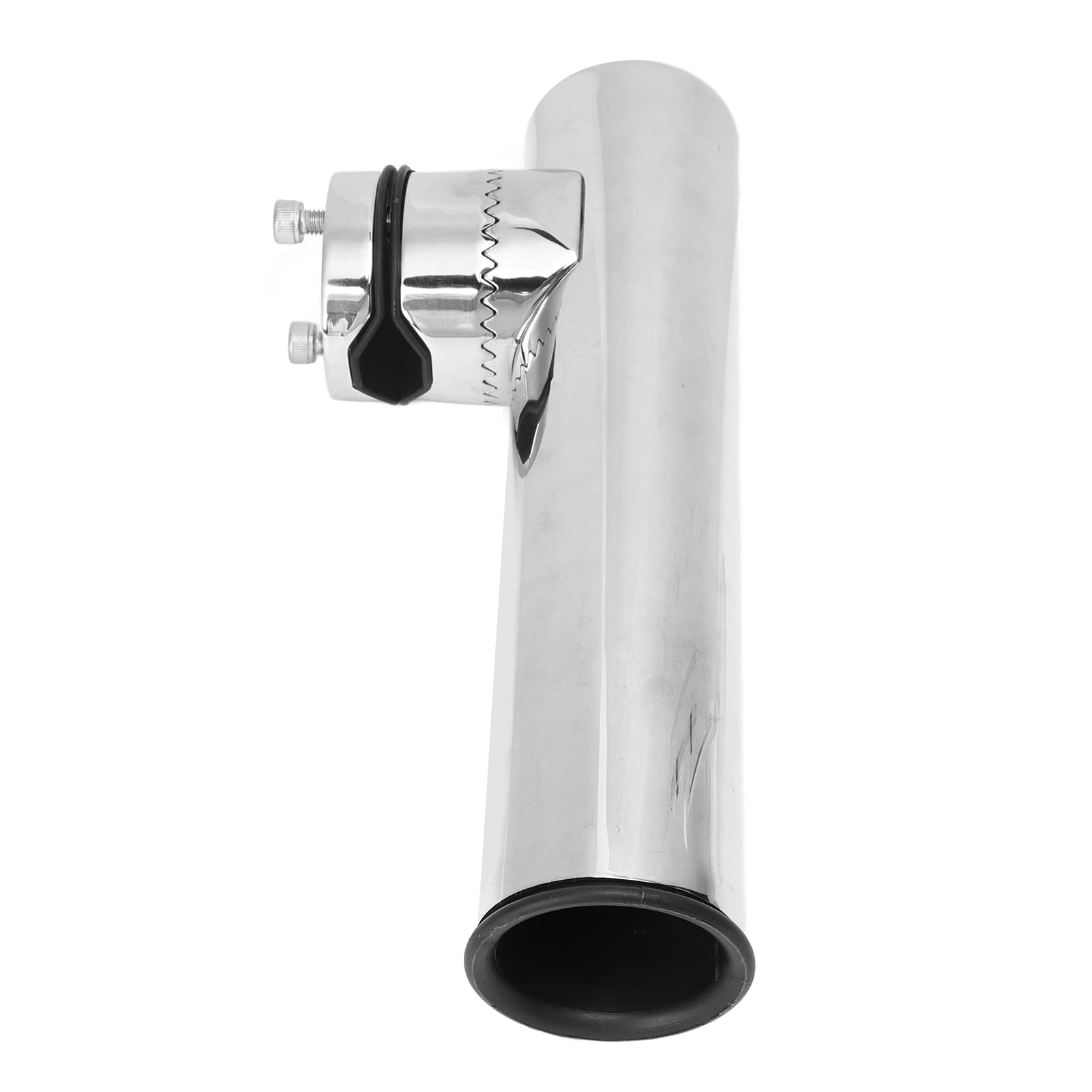 Angelrutenhalter aus Edelstahl 316, verstellbare Schienenklemme