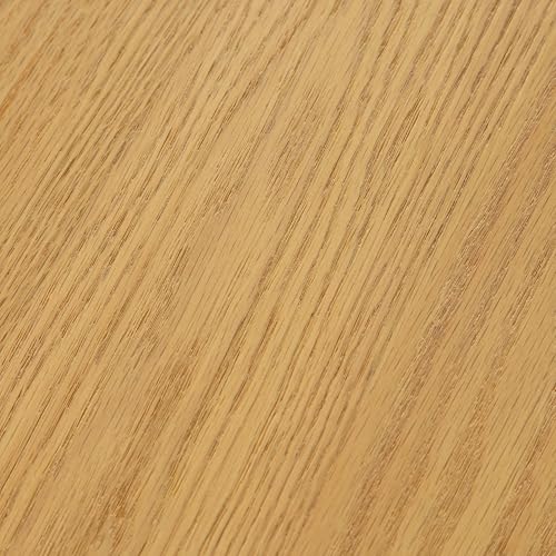 Image of Casaphoria 67 inch Farmhouse Dining Table for 6，Wood Oval Living Room Table, Modern Kitchen Table with Sturdy Base & Thickened Tabletop, Easy to Assembly & Clean, Oak