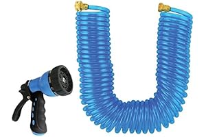 Rocky Mountain Premium Extra Strength Coiled Garden Hose