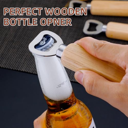 Yugada 100 PCS Wooden Bottle Opener Bulk Wood Bottle Opener thumb #3