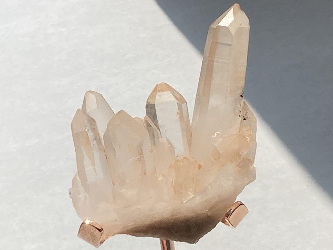 クリアクォーツクラスター天然石ブラジル産置物