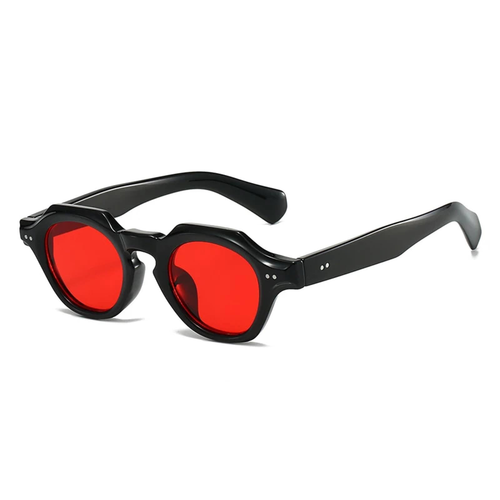 Lunettes de soleil polygonales avec protection intégrale UV400 anti-reflets - 8