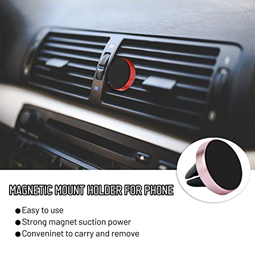 O suporte eletromagnético de ventilação para carro Adaskala é um suporte universal para telefones ce