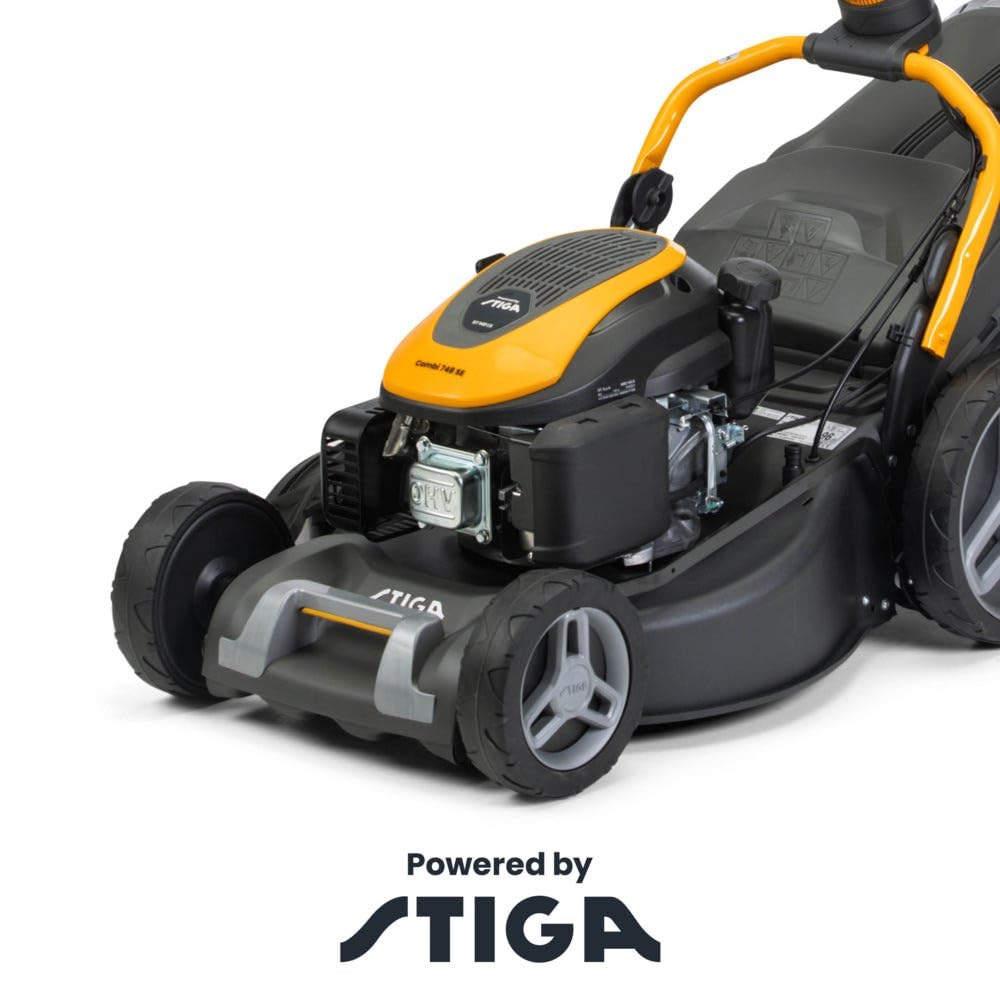 Stiga Collector 748SE Cortacésped de gasolina 4 en 1 autopropulsado de cuatro ruedas 46cm