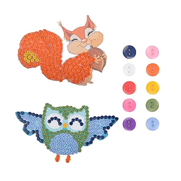 OELFFOW Round Sewing Buttons, Buttons for Sewing (10mm) 10 Color Resin Buttons for Sewing Children Sweater, Shirt, DIY Craft, Buttons for Crafts, Clothing Fasteners Buttons for Crafts Pack of 200 Pcs - Image 6