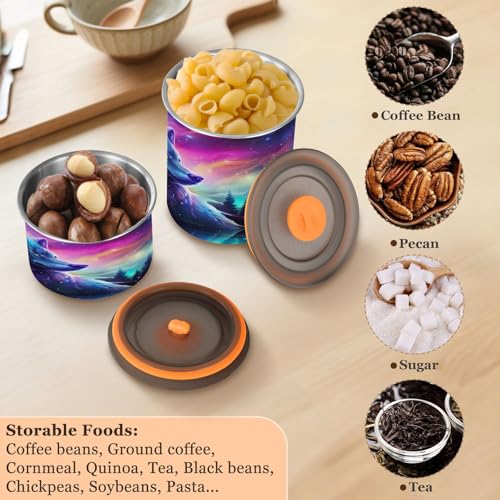 Envase hermético acero inoxidable para café 500 ml miniatura 5