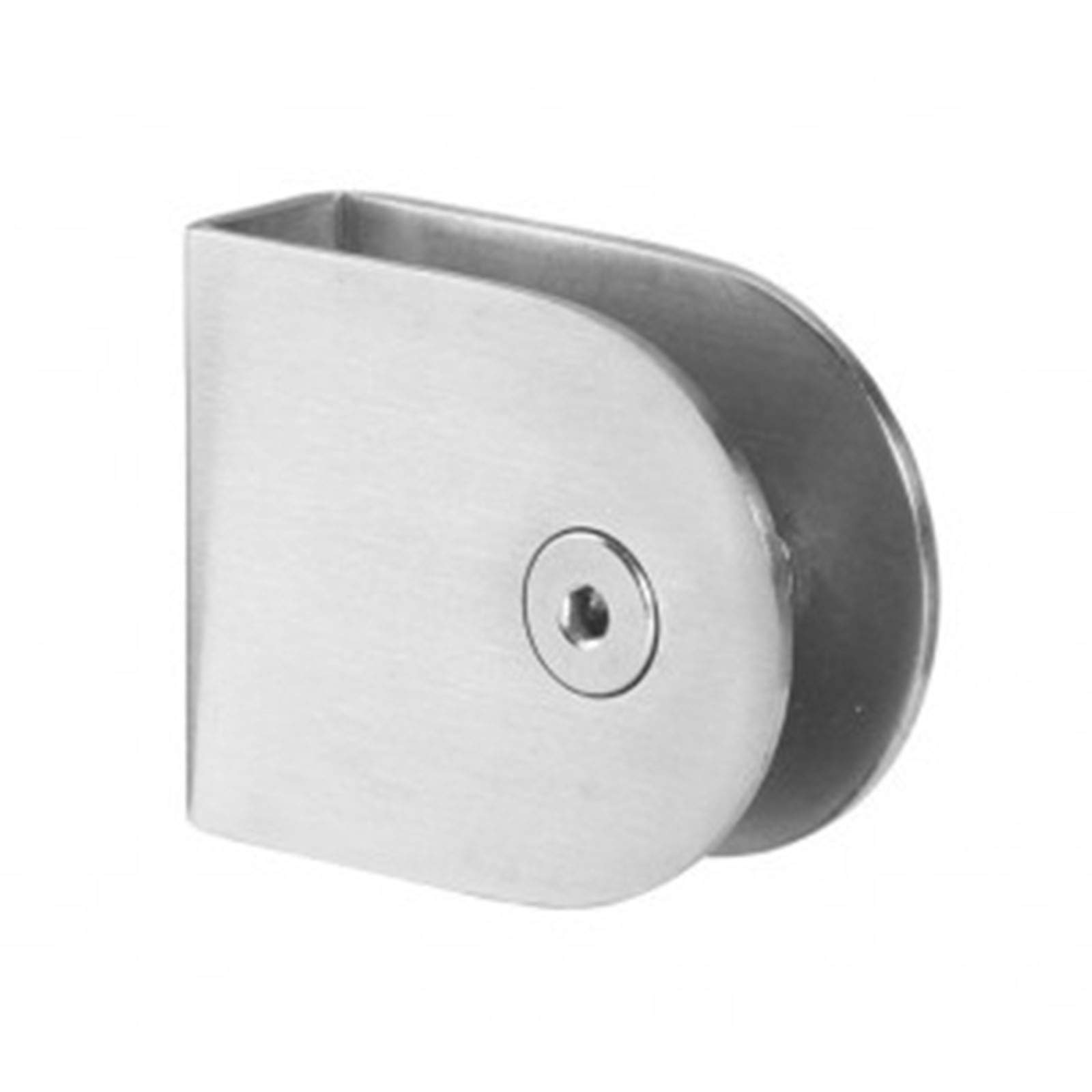 Cubicle U Bracket for 13mm Cubicle Partition in Satin Stainless Steel Finish