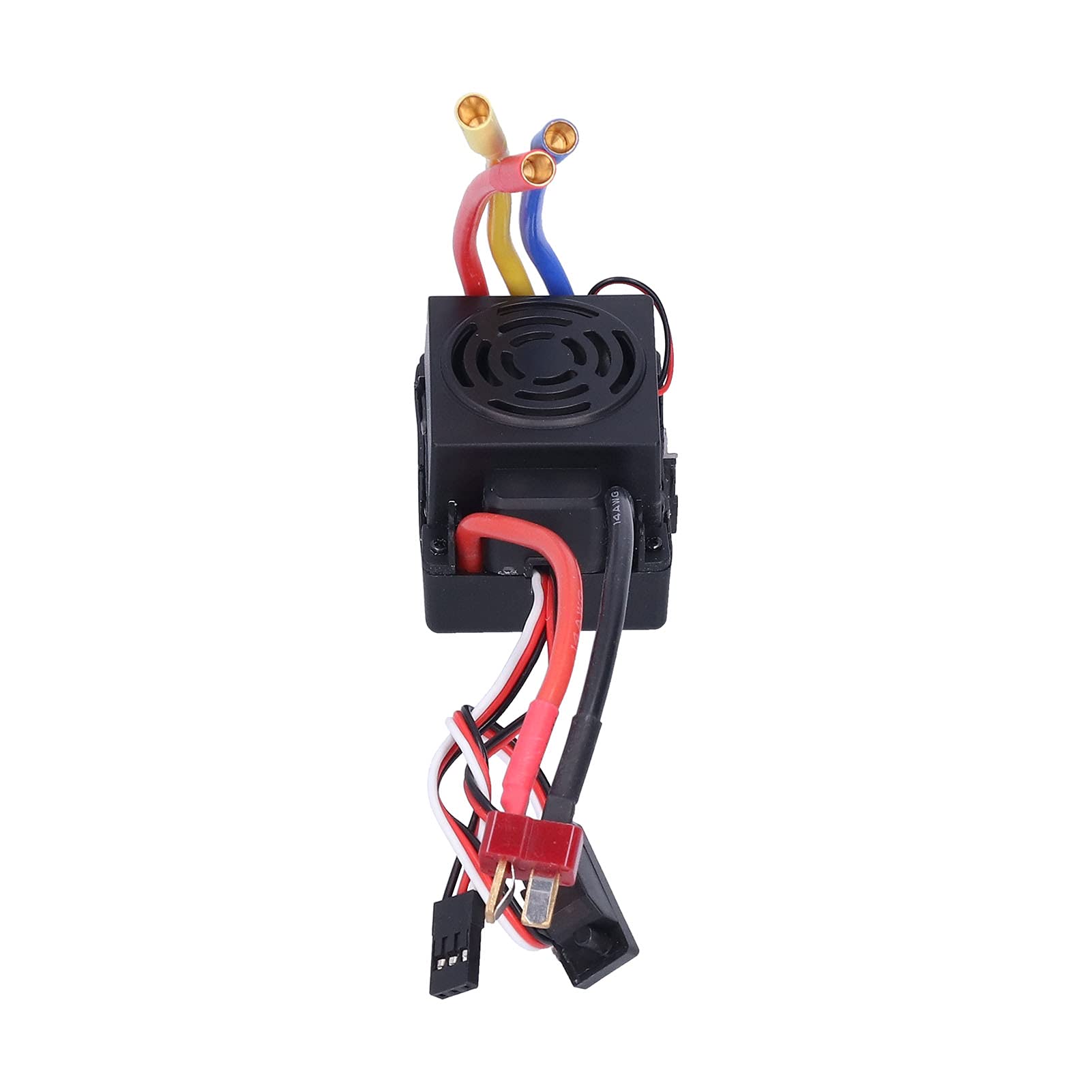 ESC 1/10 RC, ESC senza spazzole con accelerazione eccellente con ESC da 60 A per batteria Li-Po 2‑3S / Ni‑Cd Ni‑Mh 4‑9S