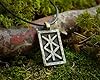 Baldur Jewelry - Elder Futhark Bind Protection Rune Necklace - Talisman Pendant Amulet - Viking Runes Norse Jewelry - Viking Jewelry for Men Women - Gifts for Men - Brass Necklace #4