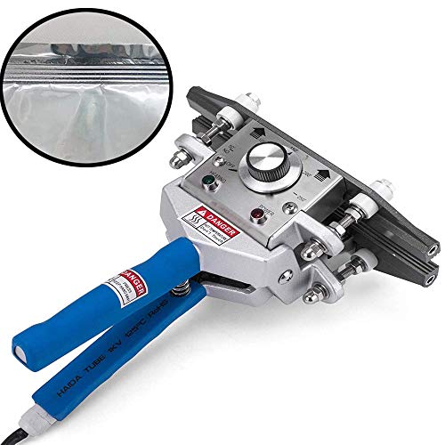 Votoer Fkr-200 8" Hand Held Crimp Heat Sealer Bag Crimp Heat Sealer Sealing Machine Tool Aluminum Foil Kraft (8 Inch Sealing Length) #TOP5
