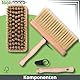 ToolSpace Quast Breit 190 mm Maurerbürste Holz Malerbürste 2 STÜCK Ideal zum Streichen Holz Zäunen Bänken als Tapezierwerkzeug Malerquast Flachenstreicher Deckenbürste Tapezierbürste Vliestapete DIY
