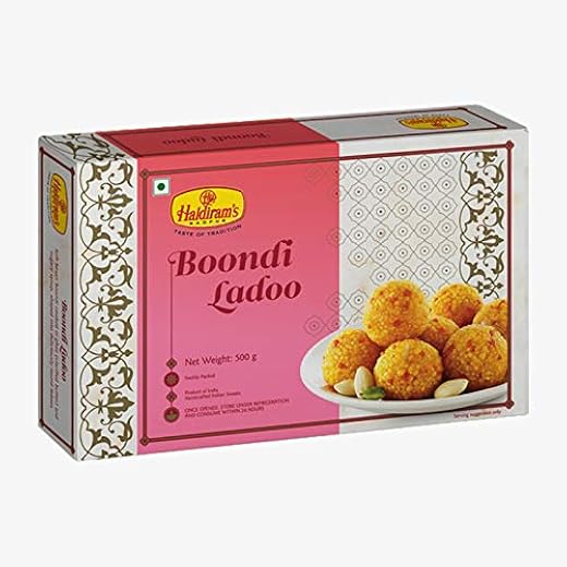 Haldirams Boondi Ladoo 500 gm
