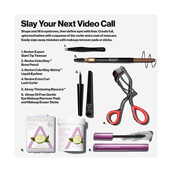 Almay Mascara, Thickening, Volume & Length Eye Makeup with Aloe and Vitamin B5, Hypoallergenic-Fragrance Free, Ophthalmologist Tested, 402 Black (Pack of 1)