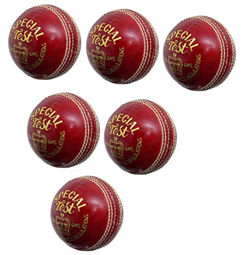 Balle de cricket en cuir durable pour perfectionner vos lancers