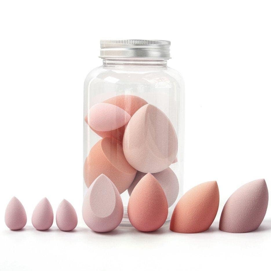 Beautiflame Makeup Sponge 7 Pcs blender sponge for Liquid, Cream, and Powder, Multi-colored Makeup Sponge