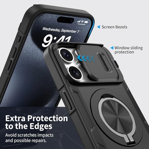 Coque iPhone 15 Pro Max antichoc idéale pour les voyages