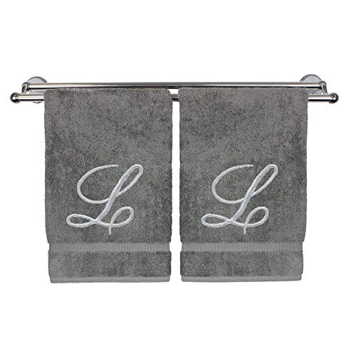 Monogrammed Hand Towel, Personalized Gift, 16 x 30 Inches -