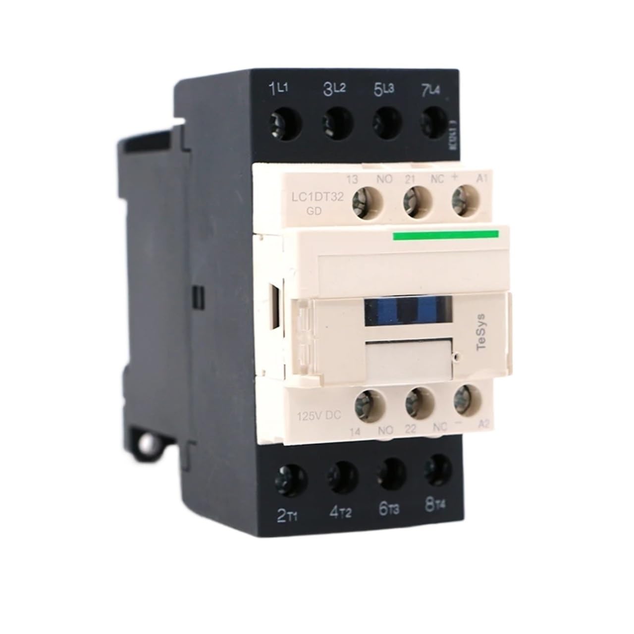 WQGQPXOB LC1DT32GD DC electromagnetic contactor 4P 4NO LC1-DT32GD 32A 125V Coil