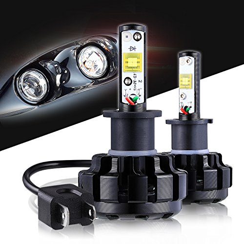 LED Headlight Bulbs H11 CREE Chips AllinOne Conversion Kit,12000 Lumen 6000K Cool White Anti